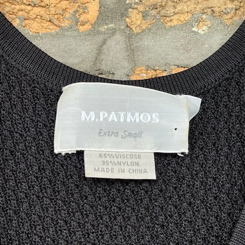 M. Patmos Stretch Panel Knit Sleeveless Dress XS - Picture 4 of 8